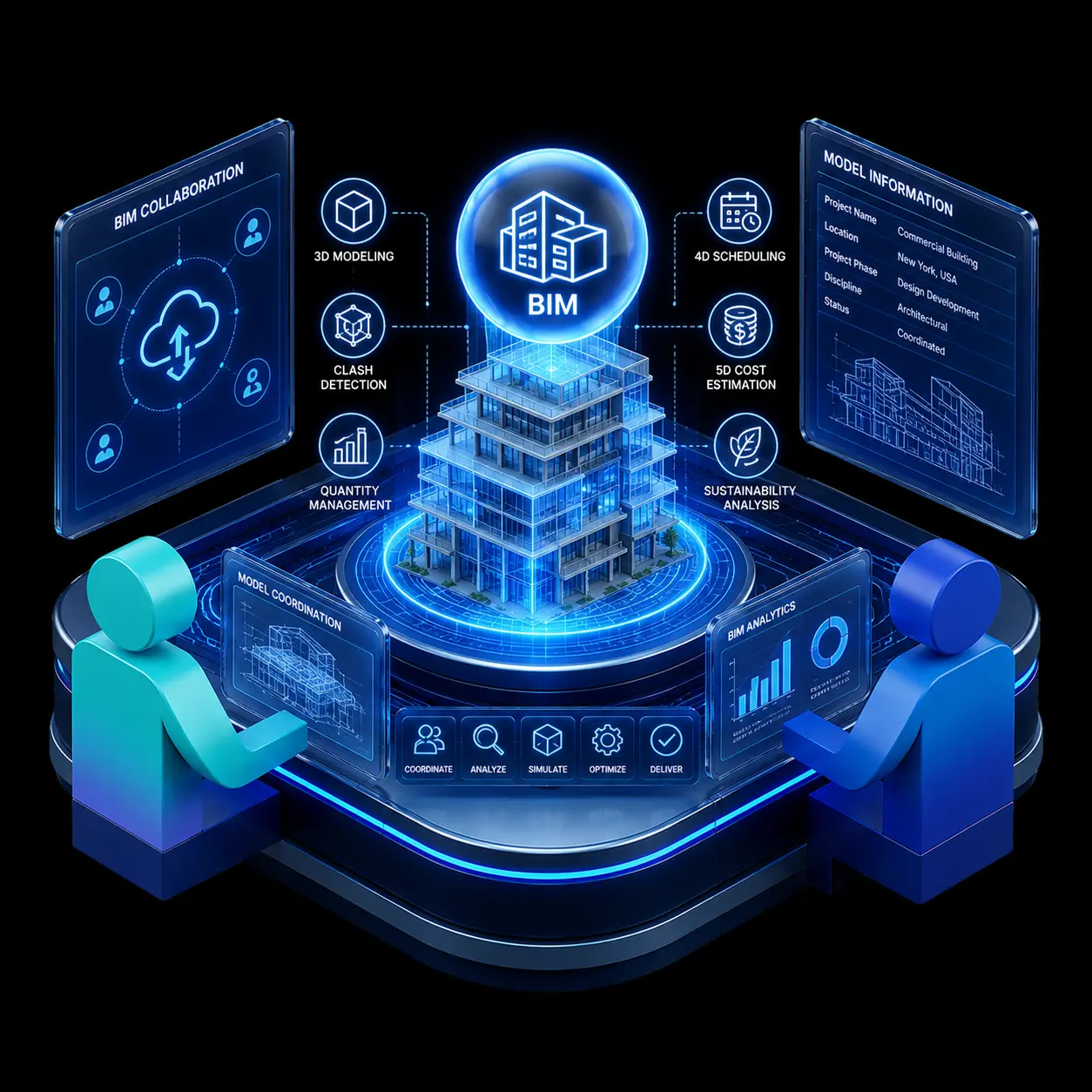 BIM modeling and coordination services