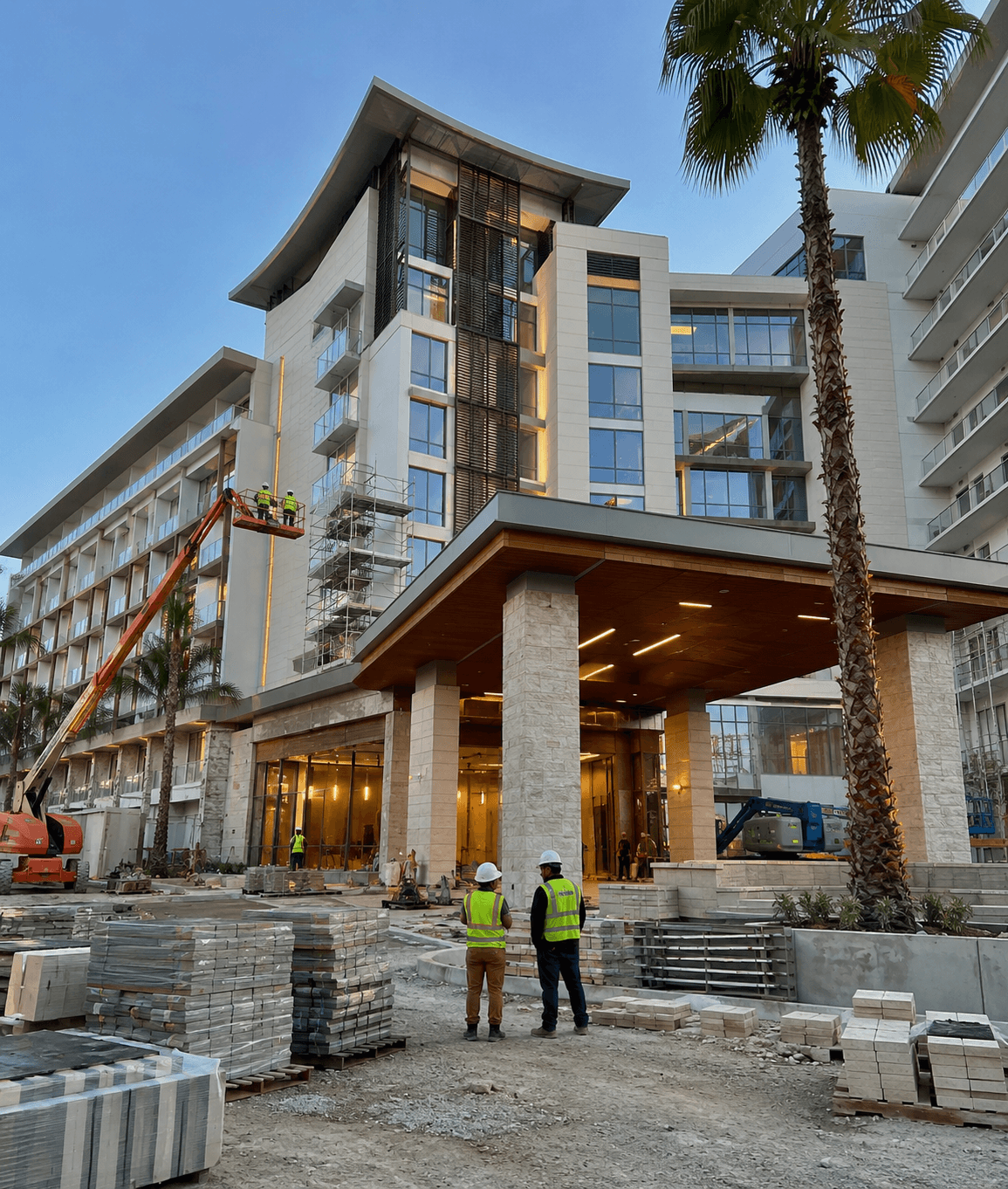 Hospitality construction